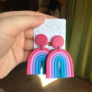 Arch Rainbow Earrings